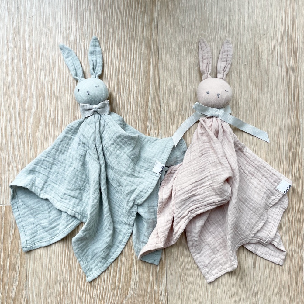 Elodie Details Security Blanket bundle, blue + pink